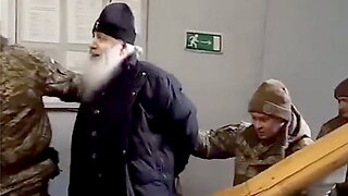 How Zionist Zelensky Persecutes Christians: Elderly and Sick Orthodox Archbishop in Handcuff