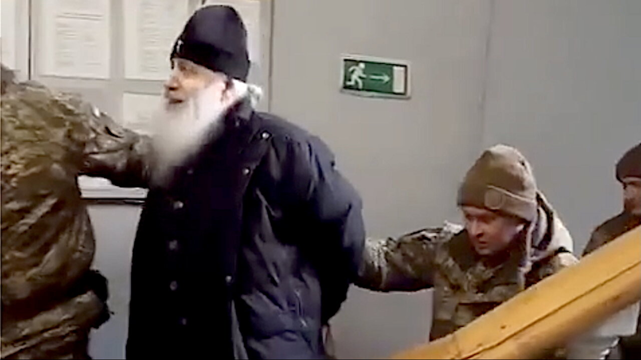 How Zionist Zelensky Persecutes Christians: Elderly and Sick Orthodox Archbishop in Handcuff