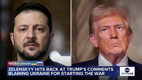 Zelenskyy hits back at Trump 'disinformation' after U.S.-Russia talks