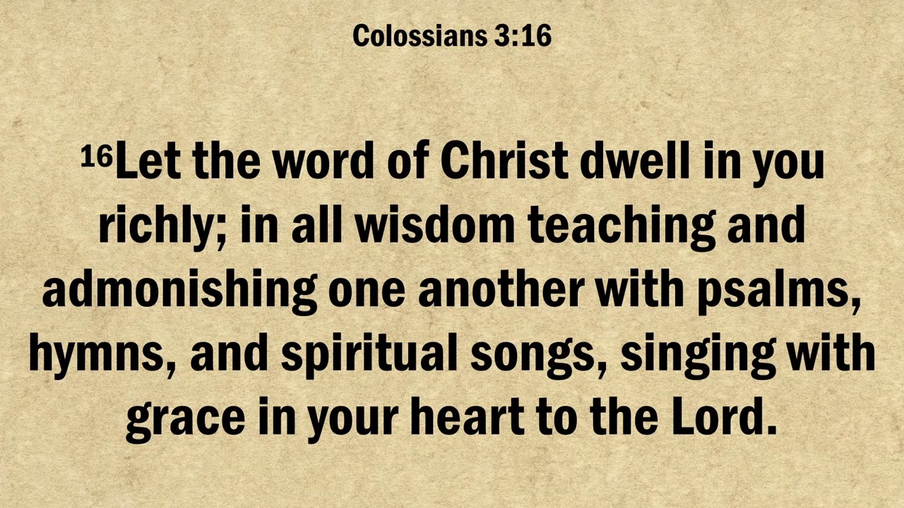 Colossians 3