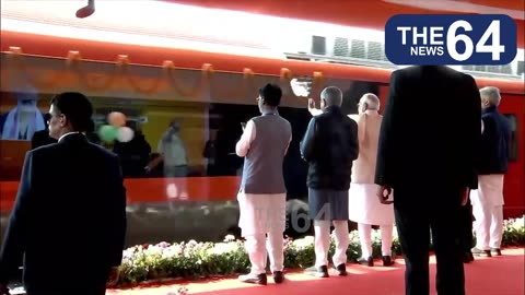 PM Modi flags off India’s inaugural Vande Bharat Sleeper Train at Malda Town, West Bengal
