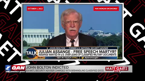 John Bolton… is finally getting the attention he’s always craved