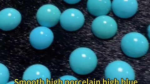 250116-4 Smooth high porcelain high blue sleeping beauty natural sterling treatment turquoise