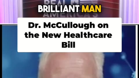 Dr. Peter McCullough on the New Healthcare Bill: Good, Bad, Ugly