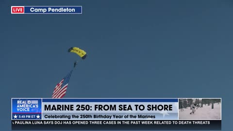 NATIONAL ANTHEM AT USMC 250th CELEBRATION