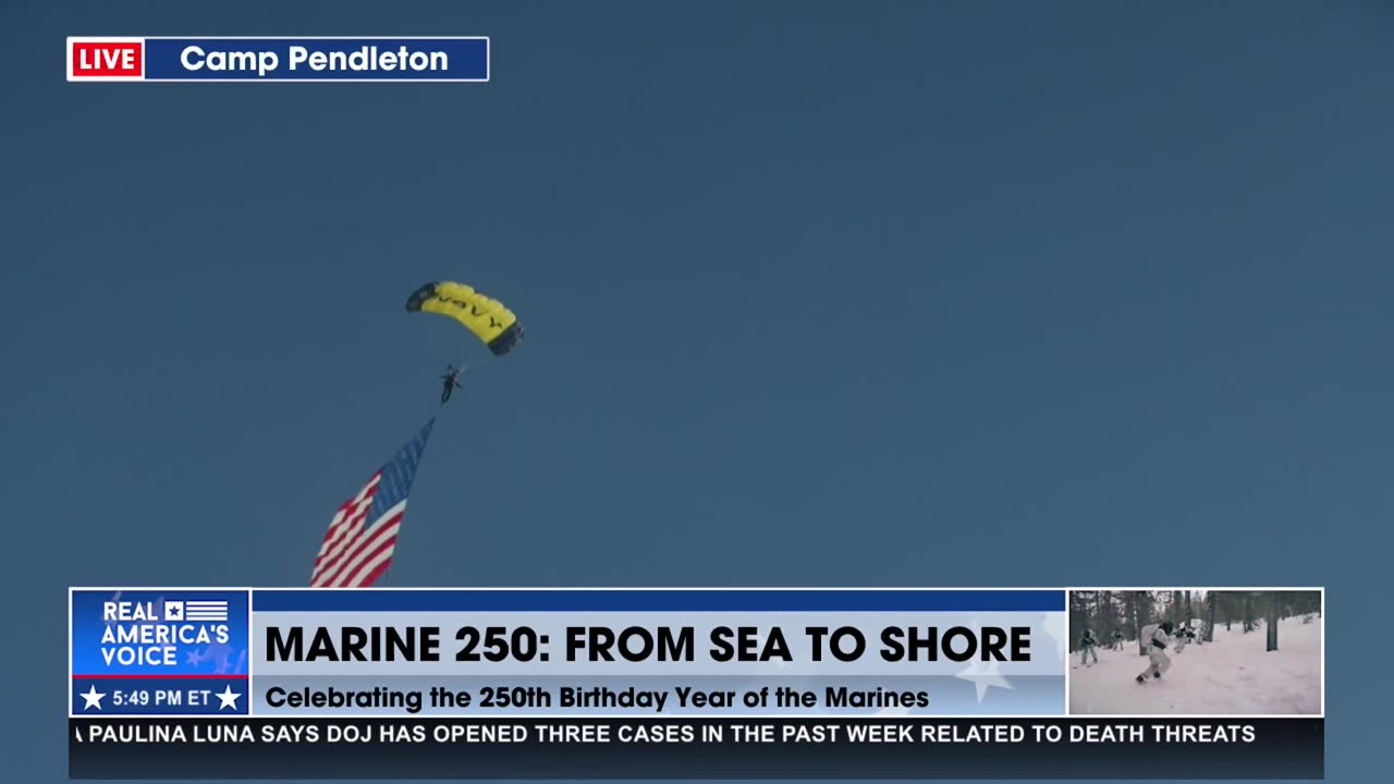 NATIONAL ANTHEM AT USMC 250th CELEBRATION