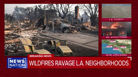 'A wasteland': Eaton Fire burns homes to rubble | NewsNation Prime