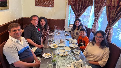 Thai Food lunch with Nvidia engineer friend from India & his family