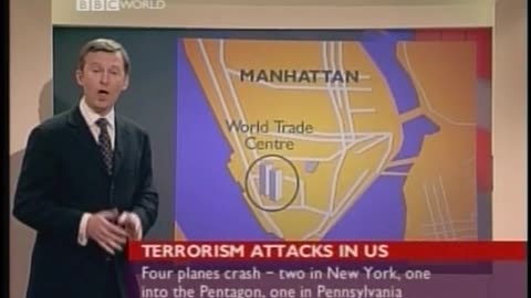 BBC World News BBC September 11, 2001 700pm-730pm BST