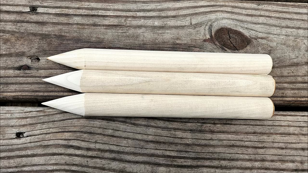 Making Poplar Tatami Stand Spikes