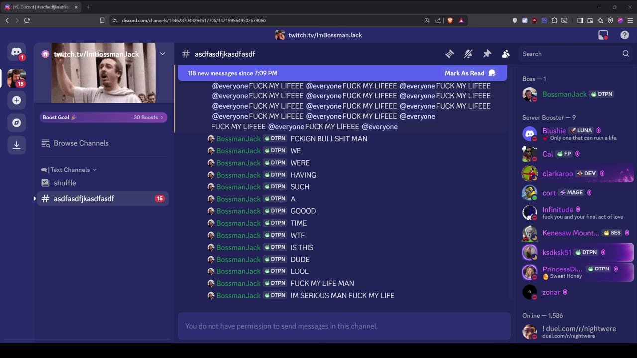 Crackmanjack is back on with shuffle.us sponsor