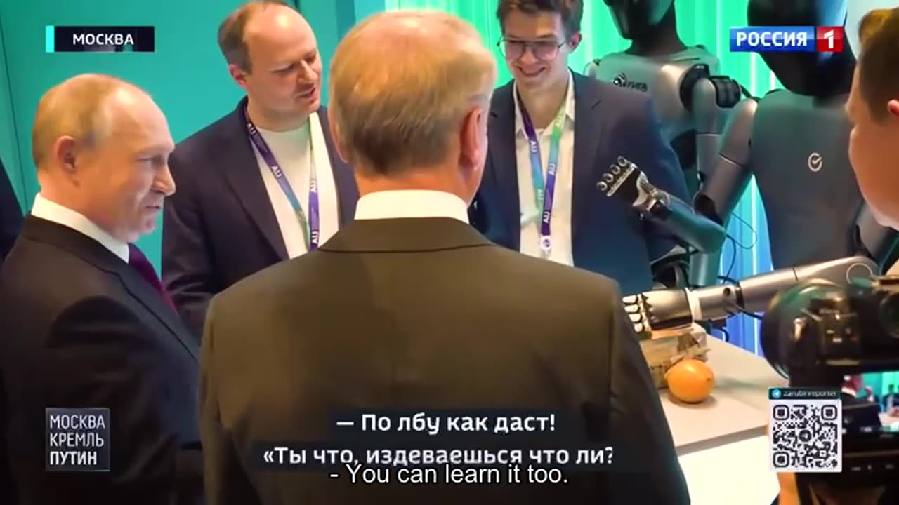 🇷🇺 🏹 🎬 Vladimir Putin: The Adventures of the Robot Dancing for Putin