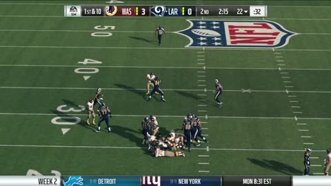 1966 REDSKINS VS MADDEN 18 , WEEK 3 OAKLAND RAIDERS