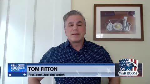 Tom Fitton On U.S. Government Settling $30 Million Ashli Babbitt Lawsuit Over Murder By Lt. Byrd