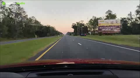 I HIT A DEER part three alabama down the coast of florida!