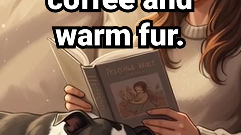 Peace smells like coffee and warm fur #relaxationsounds #meditation #lofihiphop #anxietyrelief