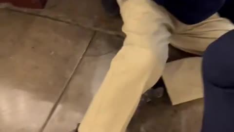 Mitch McConnell Falls to the Ground While Taking a Question About ICE