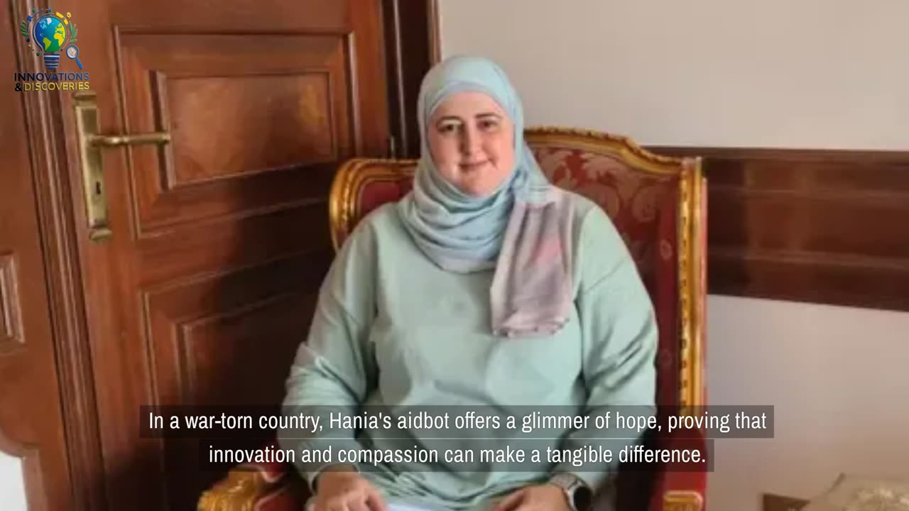 The woman who built an 'aidbot' for displaced people in Lebanon | Tech for Humanitarian Aid