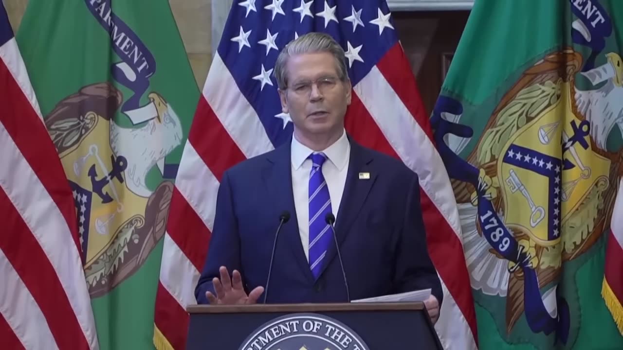 Treasury Secretary Scott Bessent holds news conference - October 15, 2025