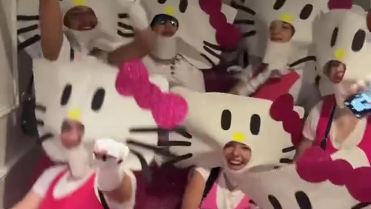 Hello Kitty Costume Party