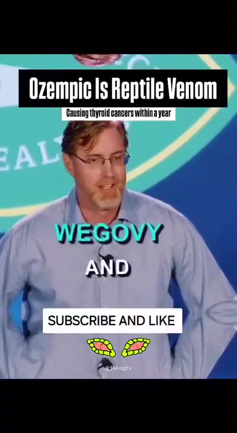 Breaking‼️Ozempic Is Reptile Venom Causing thyroid cancers within a year