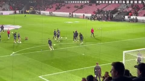 Feyenoord players couldn't hit the target