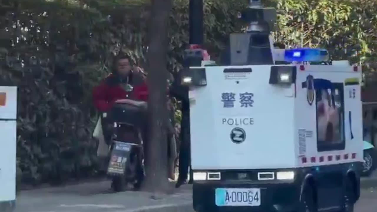 China has rolled out AI-driven police patrol vehicles that operate nonstop