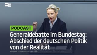 Generaldebatte im Bundestag: Abschied der deutschen Politik von der Realität