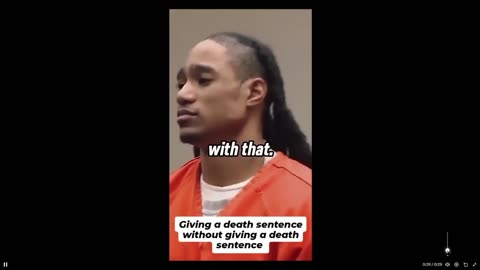 Cold but deserved: a death sentence without giving a death sentence. BAM