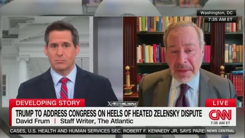 David Frum goes on bizarre rant about people supporting Trump actions in Zelensky meeting: