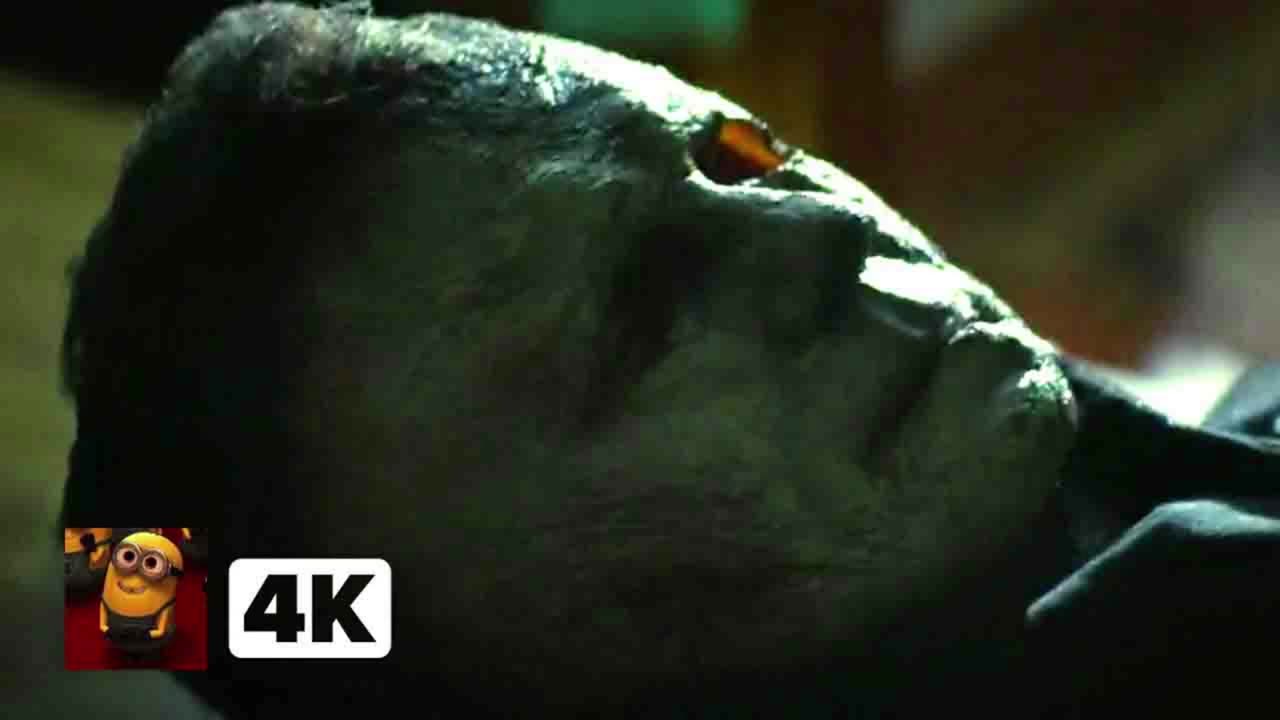 Halloween Ends (2022) 4K - Laurie Kills Michael _ Movieclips