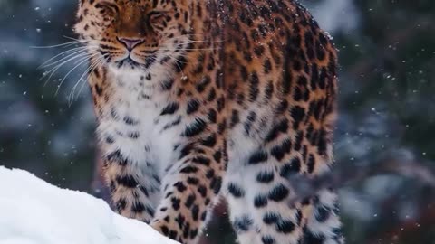 I'm still waiting for that first snow 🌨️❄️🐆