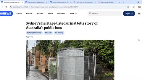ABC uses heritage listed loo to cast spells for Cabal, and they're not taking the piss!