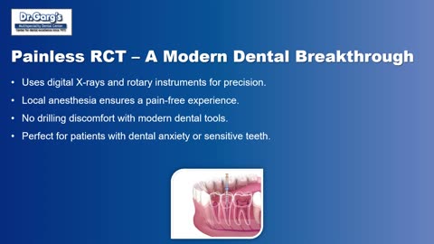 Experience Painless & Efficient Root Canal Treatment at Dr. Garg’s Multispeciality Dental Center