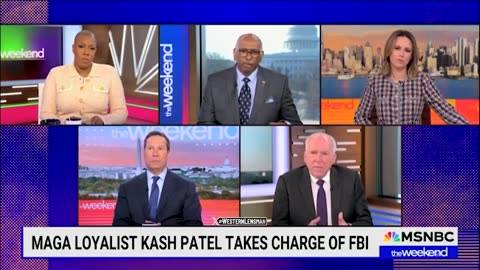 John Brennan is concerned with FBI director Kash Patel and, other MAGA loyalist