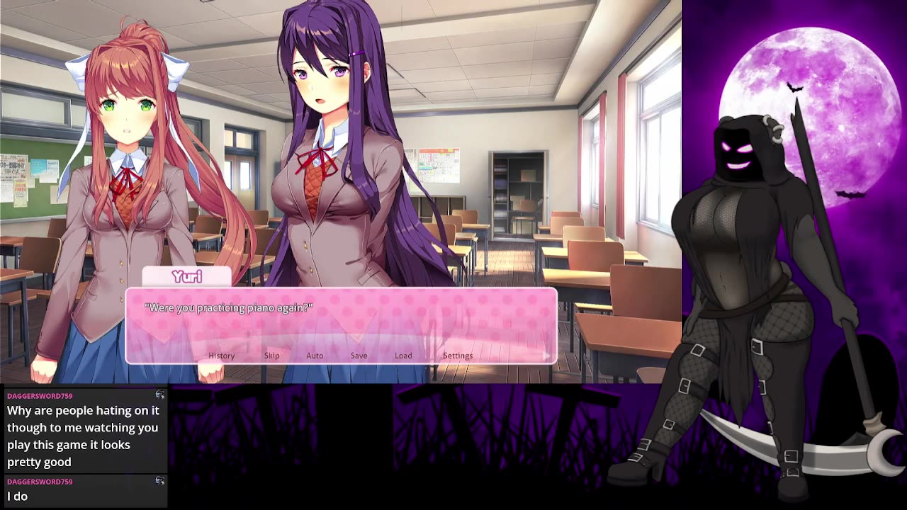 lets play Doki Doki Literature Club Plus! episode (5)