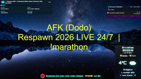 🔴 LIVE 24/7 | 100%🏆MARATHON Respawn 2026 – Gears of War 2 – JOUR 37| 8/100 #MULTISTREAM