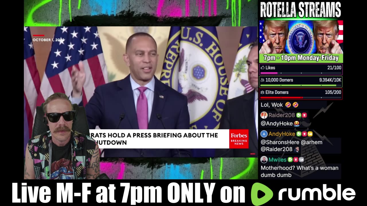 Democrat Shutdown Press Conference