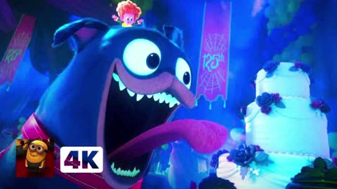 Hotel Transylvania- Transformania (2022) 4K - Johnny's Birthday Spectacular _ Movieclips