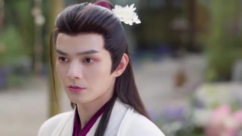 Qingcheng & Gengyun love of petals Qingcheng speaks with Gengyun outside episode 10