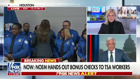 BREAKING: Kristi Noem is issuing $10,000 BONUS CHECKS to TSA agents