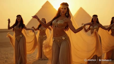 A mesmerizing Arabian belly dance performance