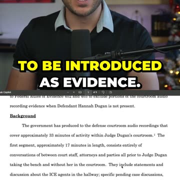 Judge Dugan Audio Sparks CONTROVERSY