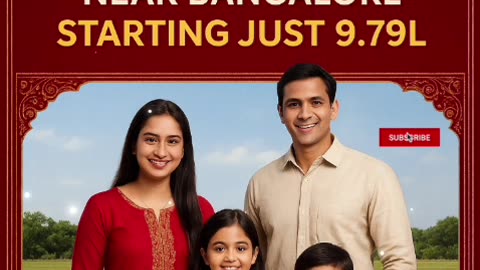LIMITED OFFER:PREMIUMA KHATA PLOTSNEAR BANGALORESTARTING JUST 9.79L | सीमित ऑफ़र प्रीमियम खाता भूखंड