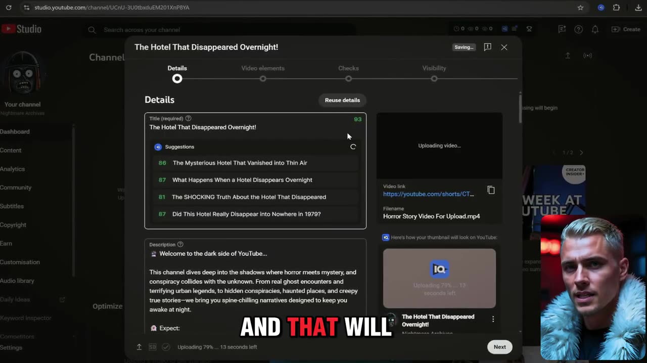 How to Create VIRAL Scary Story Videos With AI in just 10 Minutes