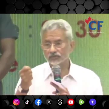 India's Foreign Affairs Minister Warns Canada About Letting In Criminals From India