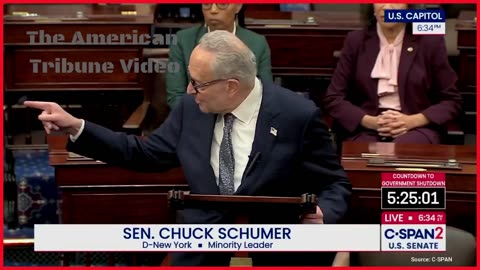 Senate Bursts Out in Laughter at Chuck Schumer after He Makes Ridiculous Claim