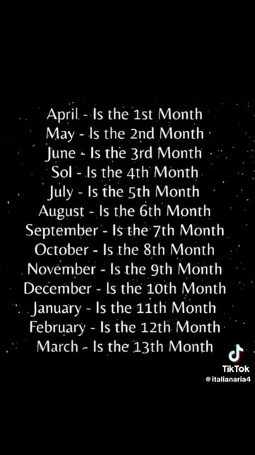 The 13 Month Calendar