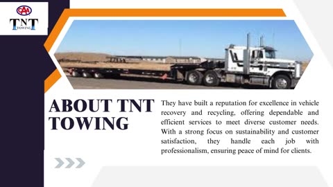 TNT Towing: Your Go-To for Heavy Towing and AMA Roadside Assistance in Lethbridge