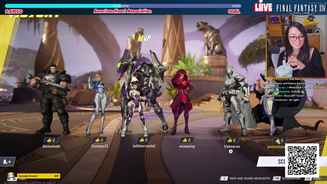 [2/25/25] Marvel Rivals w/ @llamatodd for AHA~ ^O^／